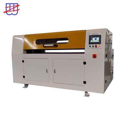 Máquina de corte e corte de filme de bolha de ar de controlo PLC totalmente automático CNC para rolos de 100 mm