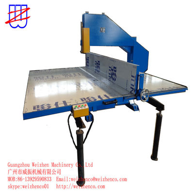 Máquina de laminação de corte vertical para fabricação de esponjas de cozinha e de almofadas de limpeza