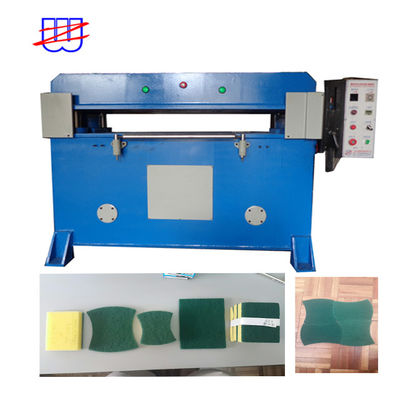Máquina hidráulica de corte por pressão para solução de produção de pads de limpeza e esponjas de cozinha