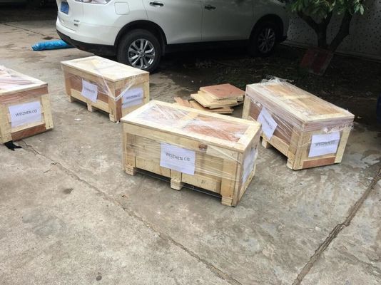 Soluções de ligação versáteis WZ-600L aplicador de cola adesiva de rolos únicos de fusão a quente