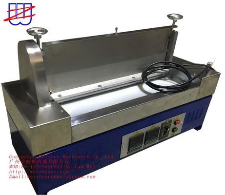 Máquina de revestimento de rolos de cola de fusão a quente de espuma de embalagem WZ-S800L a motor elétrico