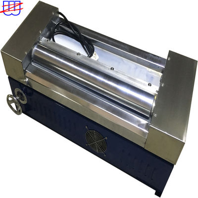 Máquina de colagem de colagem de fusão a quente Máquina de colagem de rolos únicos para operação semiautomática